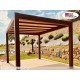 Pergola MyBox mit festem Dach